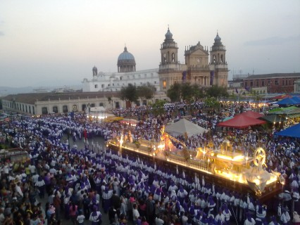 Semana santa o semana mayor en Guatemala